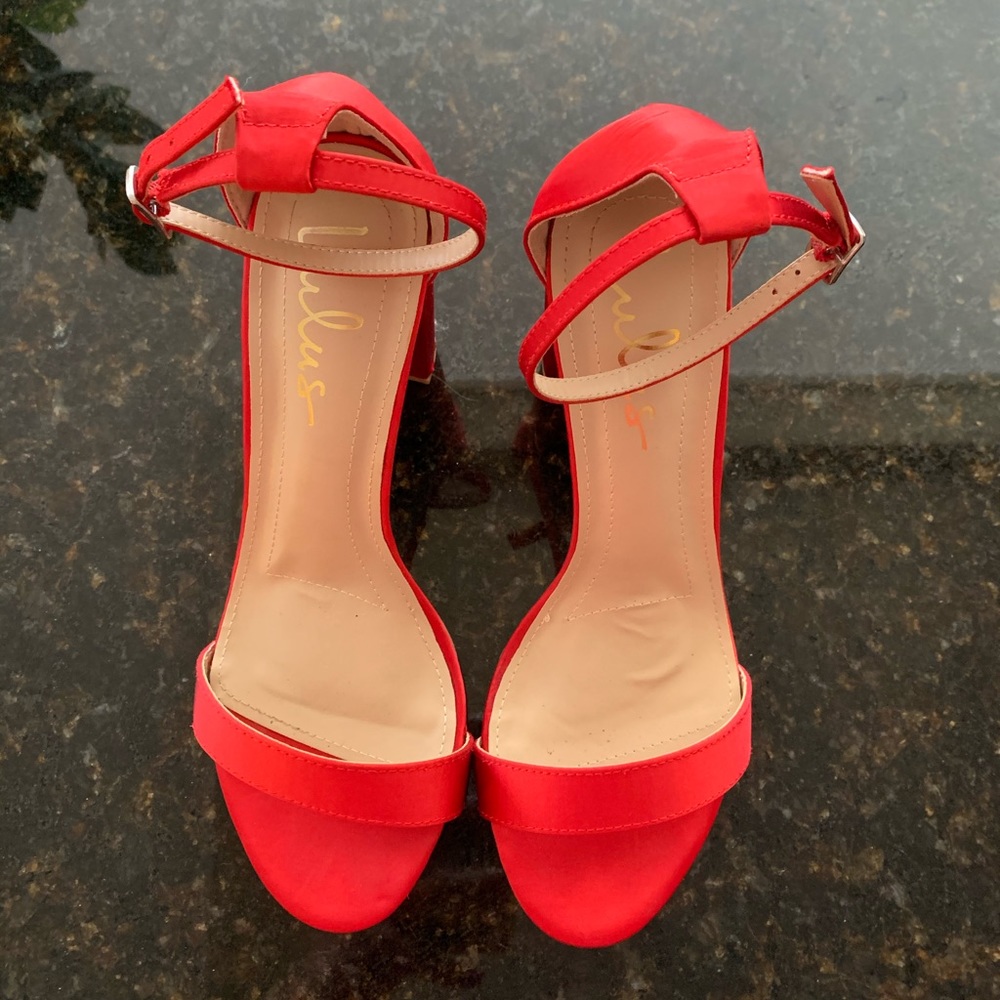 Lulu’s Red Heels